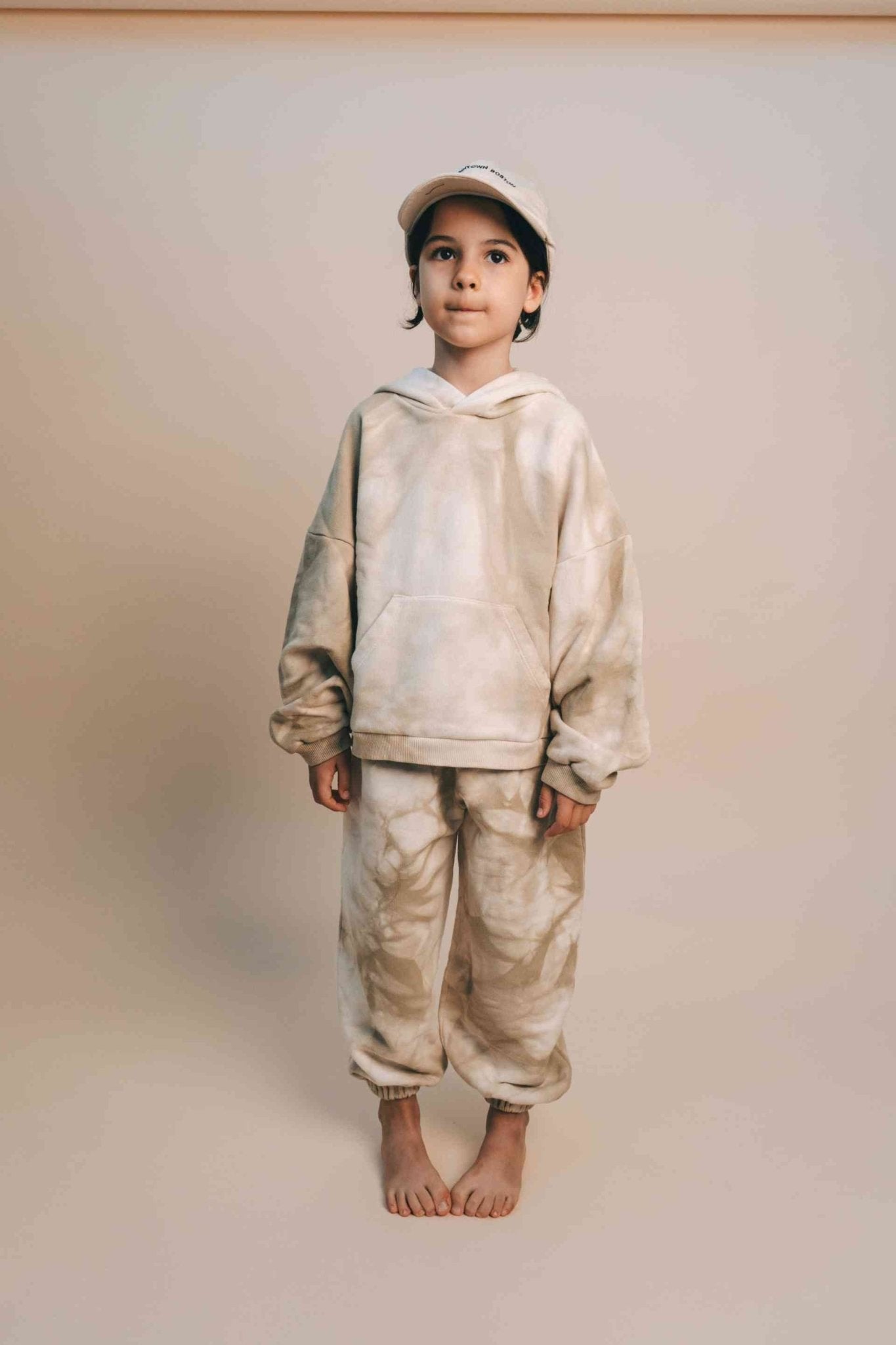 Cream Halley Tracksuit - Studio Clay kids