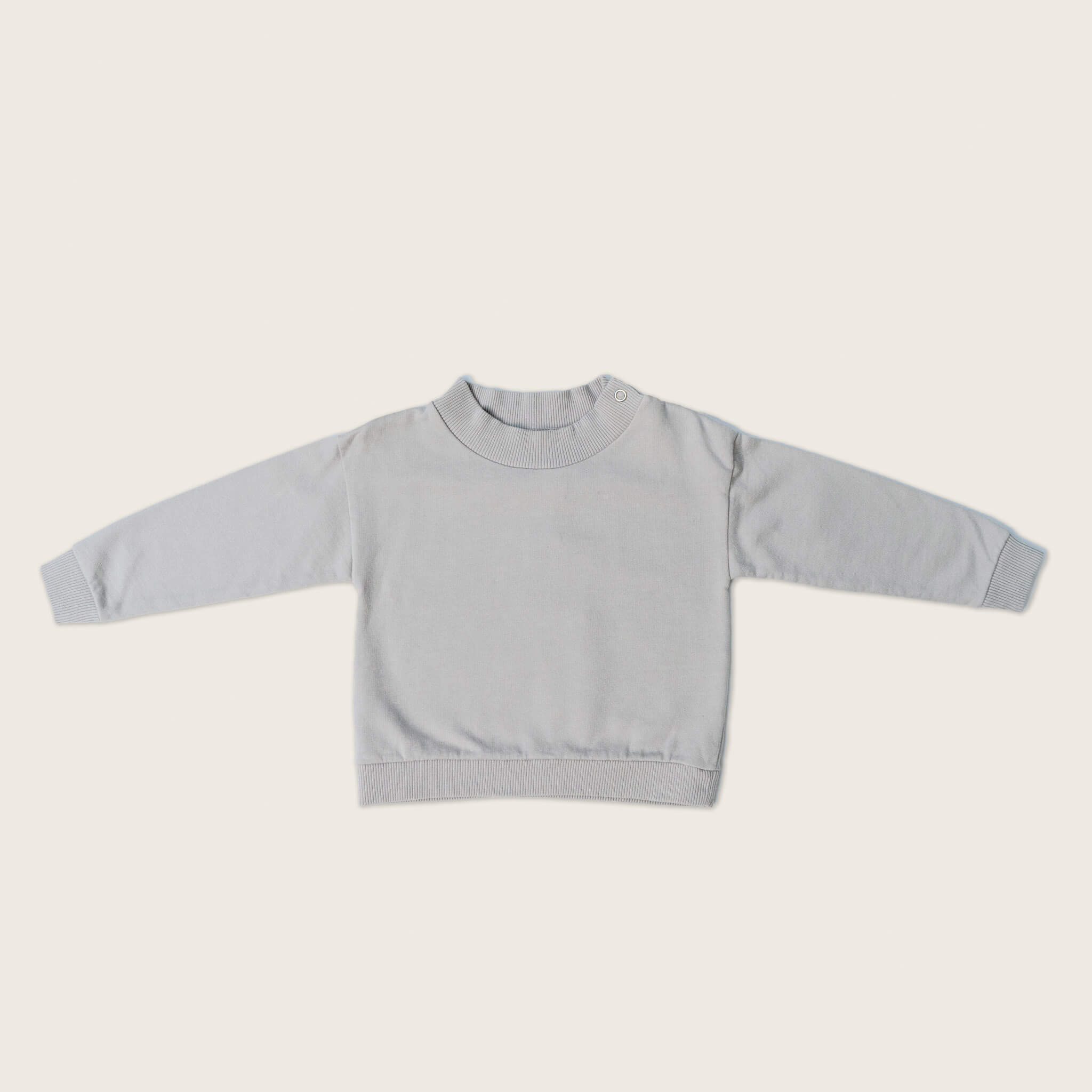 Grey Oversized Sweater - Studio Clay kids