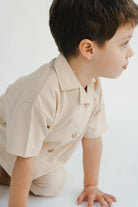 Air Cream Linen Shirt - Studio Clay kids