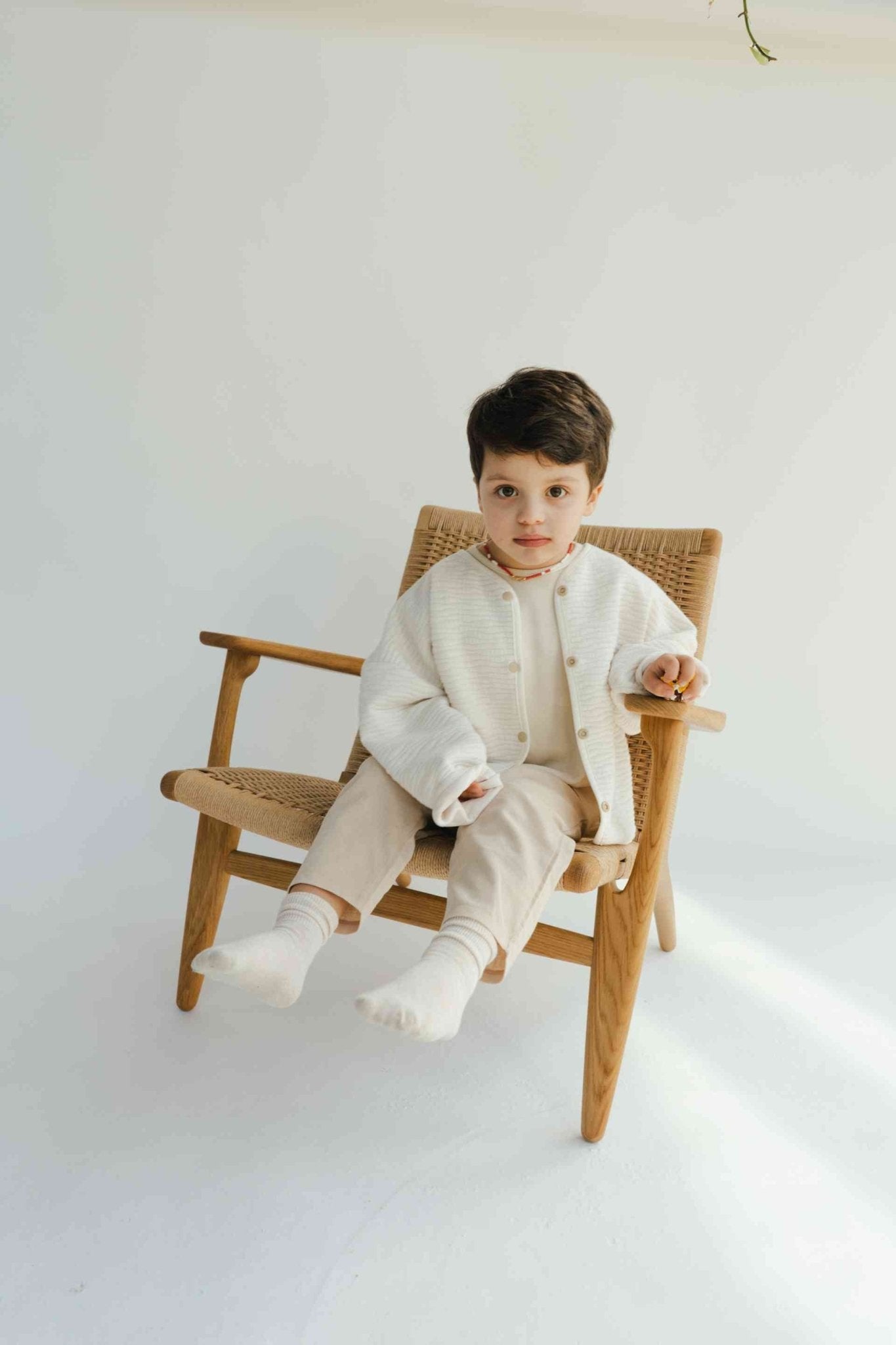 Cream Moon Jacket - Studio Clay kids