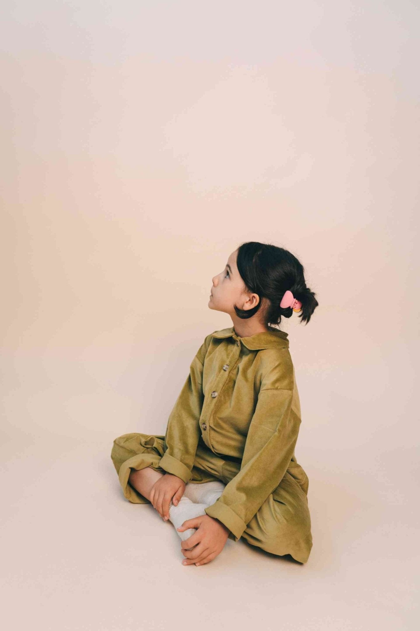 Green Saturday Jumpsuit - Studio Clay kids