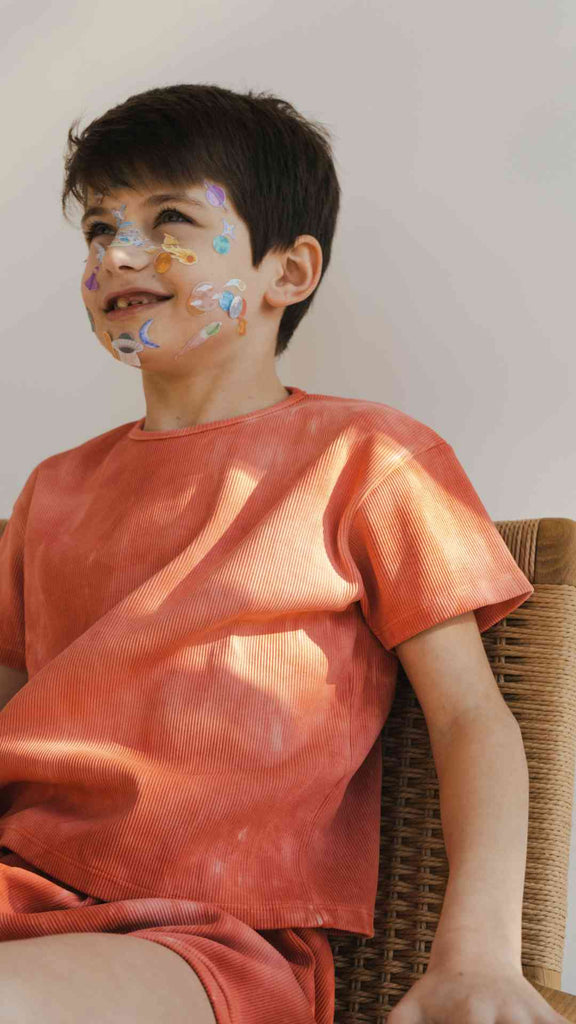 Summer Benji Red set - Studio Clay kids